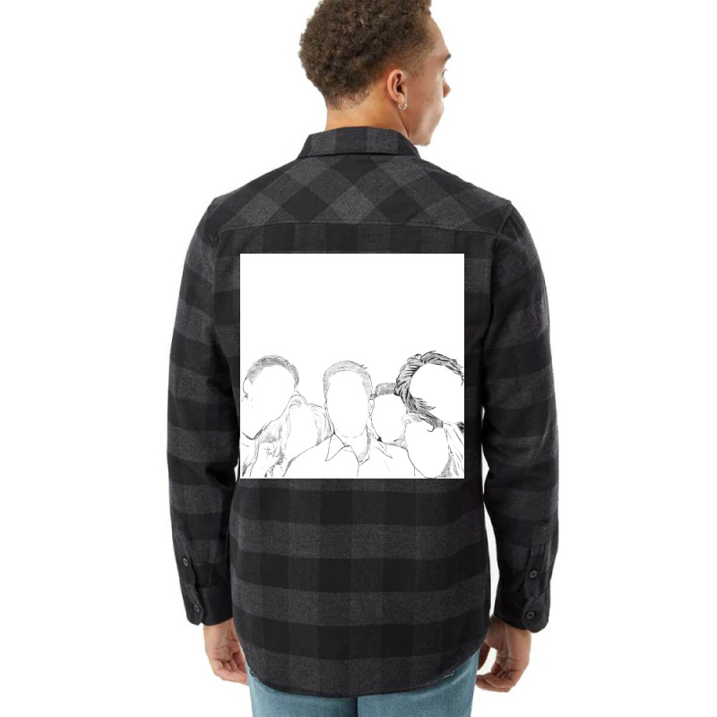 Ix27ll Be There Looking For You Tv Show Poster Flannel Shirt | Artistshot