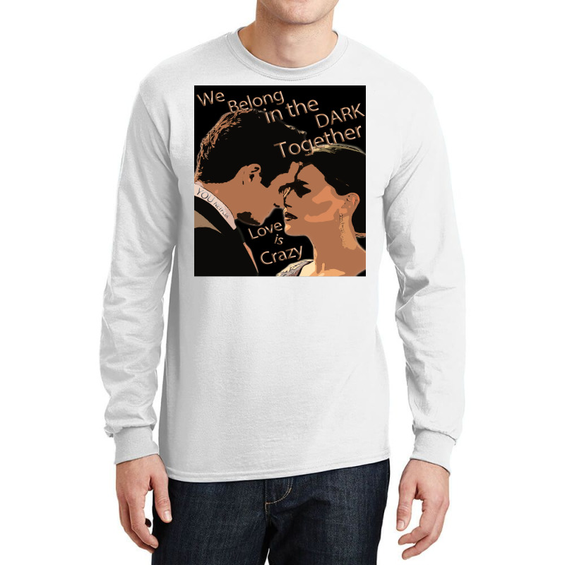 Love Is Crazy Poster Quote Long Sleeve Shirts | Artistshot