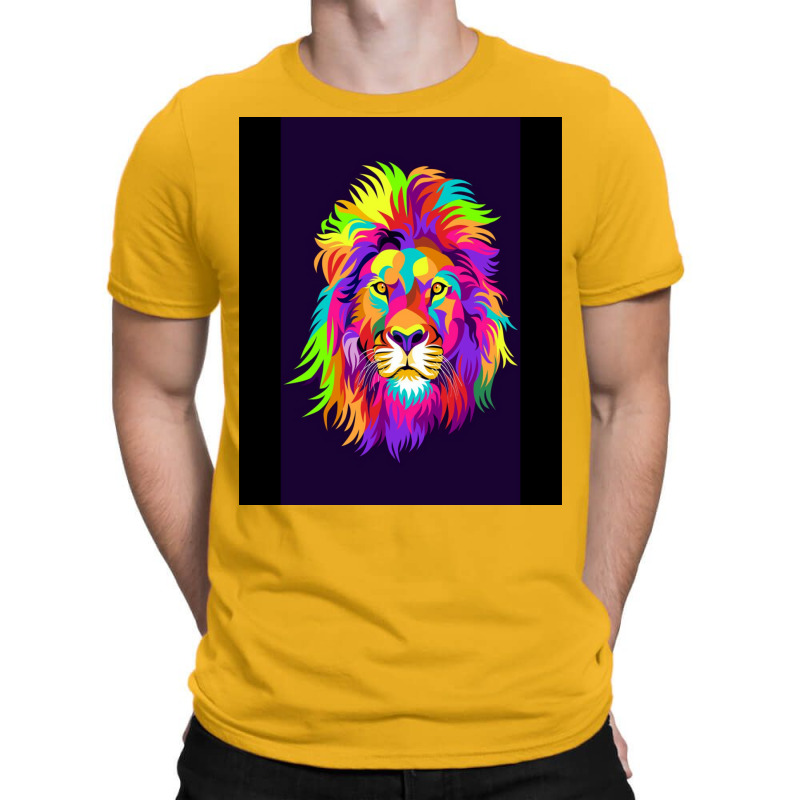 Lion King Art Classic Poster 70s T-shirt | Artistshot