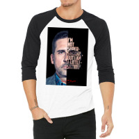 Michael The Office Quote Poster Nostalgia 3/4 Sleeve Shirt | Artistshot