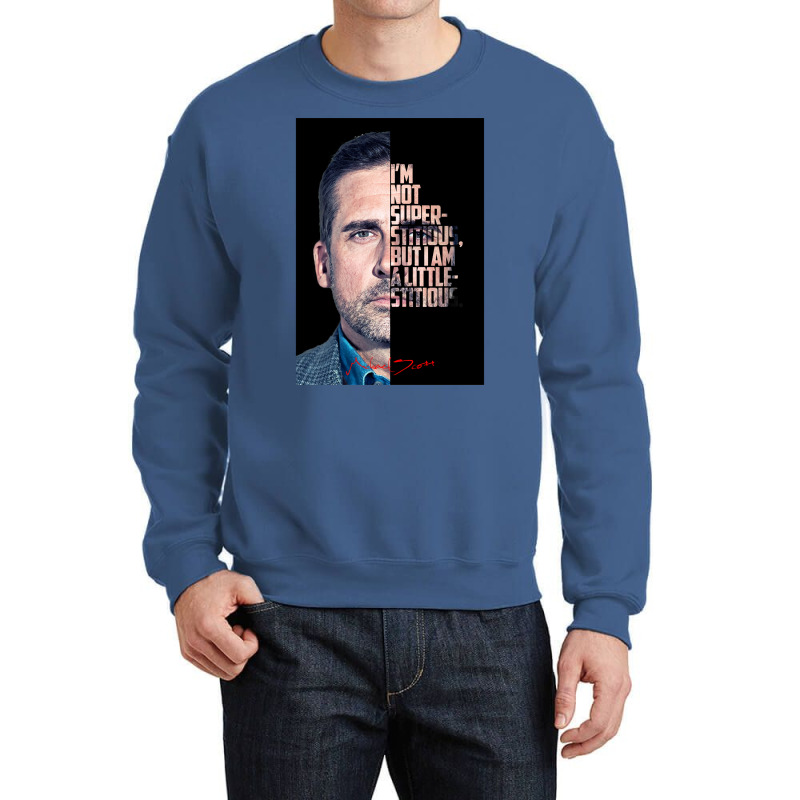 Michael The Office Quote Poster Nostalgia Crewneck Sweatshirt | Artistshot