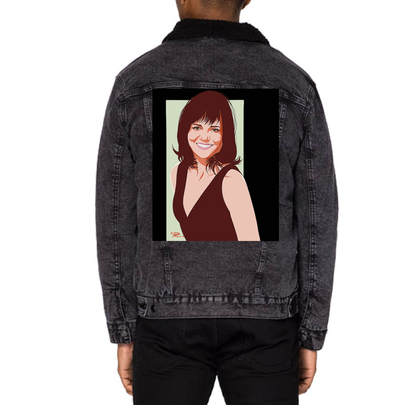 Mrs Doubtfire Poster Love Unisex Sherpa-lined Denim Jacket | Artistshot