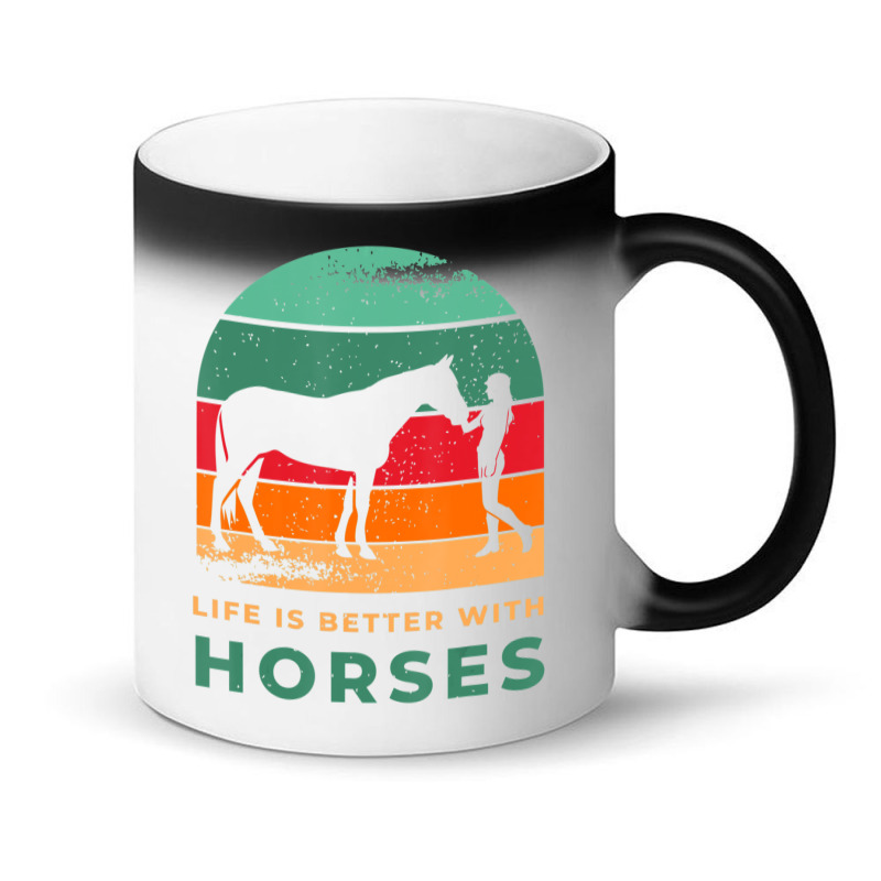 Hot Trend Equestrian Horsewoman Gallop Quote Horse For Girls Magic Mug | Artistshot