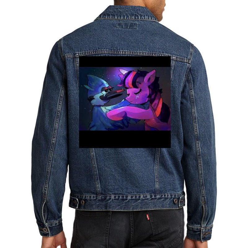 Mordetwi Can We Pretend That Airplanes In The Night Sky Are Like Shoot Men Denim Jacket | Artistshot