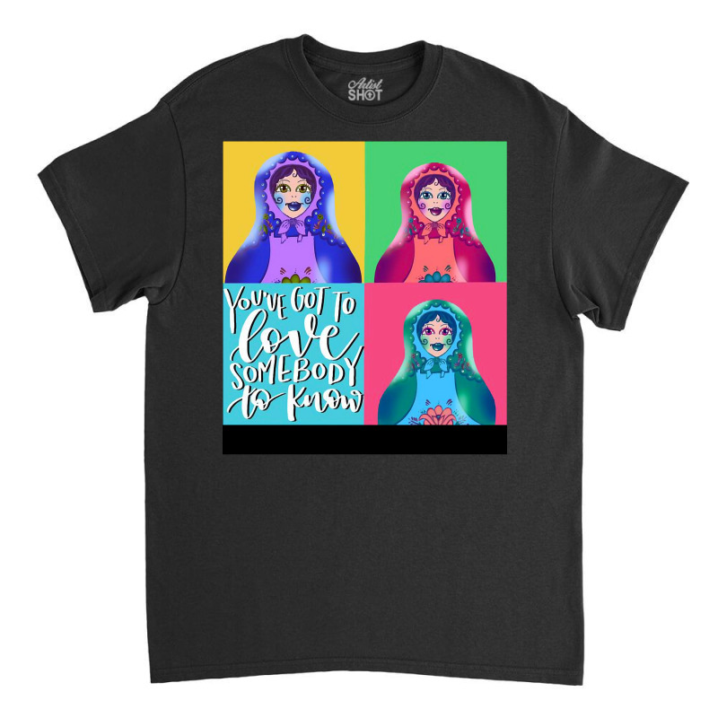 Russian Doll Poster Aesthetic Classic T-shirt | Artistshot