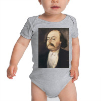 Gustave Flaubert Baby Bodysuit | Artistshot