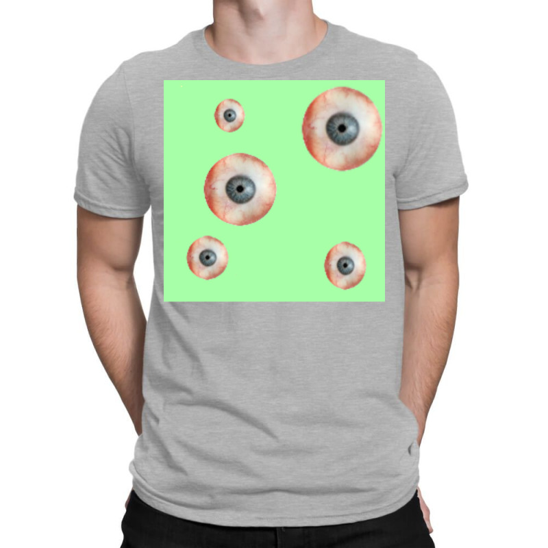 Green Eye Pattern Poster 80s T-shirt | Artistshot