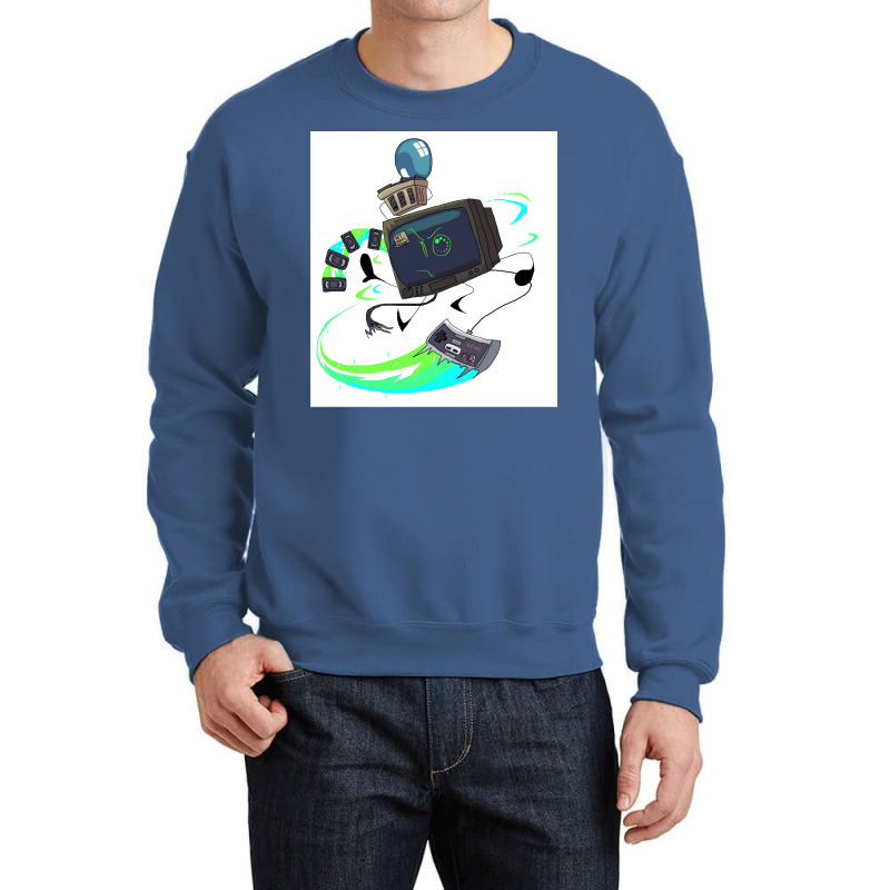 Tapes Fighter Pose Poster Nature Crewneck Sweatshirt | Artistshot