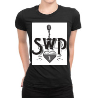 Sidewalk Prophets Sticker Poster Quote Ladies Fitted T-shirt | Artistshot