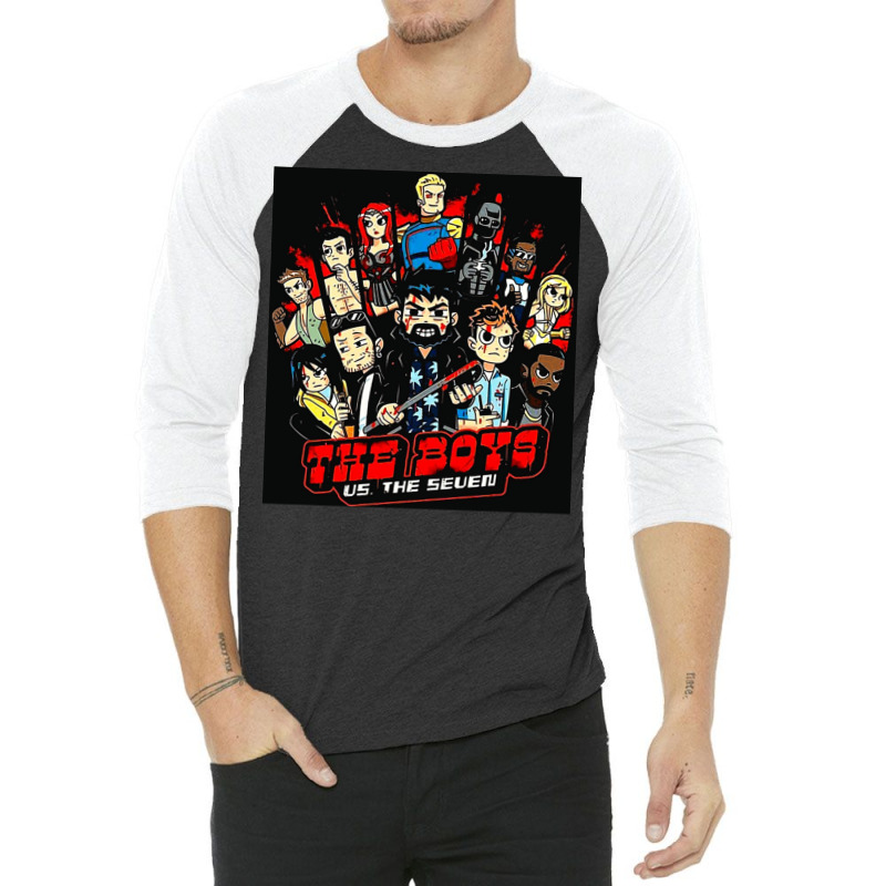 The Boys Tv Show Poster Travel Quote 3/4 Sleeve Shirt | Artistshot