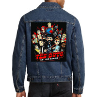 The Boys Tv Show Poster Travel Quote Men Denim Jacket | Artistshot