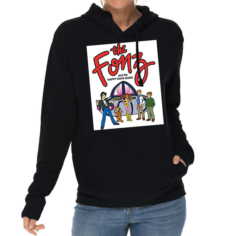 The Fonz Toon Poster Aesthetic Lightweight Hoodie | Artistshot