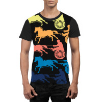 Limited Edition Harness Horse Racing Men Women Cool Retro Colors Graphic T-shirt | Artistshot