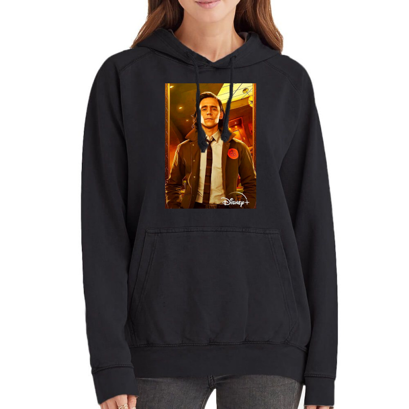 The God Of Mischief Poster Yellow Vintage Hoodie | Artistshot