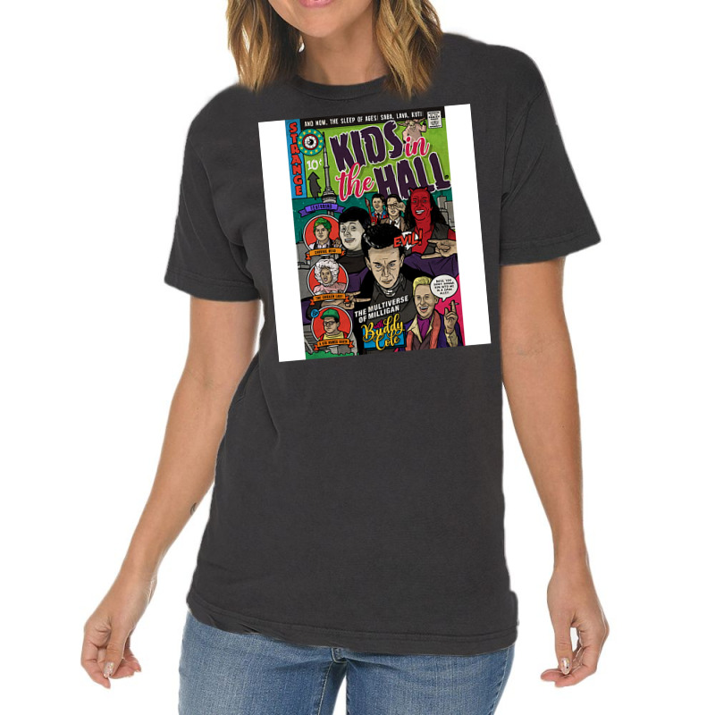 The Kids In The Hall Poster Humor Vintage T-shirt | Artistshot