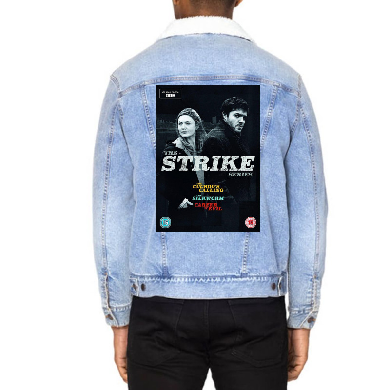 The Strike Poster Poster Love Unisex Sherpa-lined Denim Jacket | Artistshot