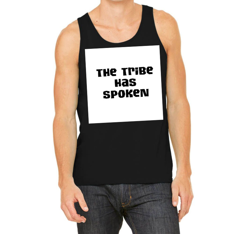 The Tribe Has Spoken 2 Poster Hipster Tank Top | Artistshot