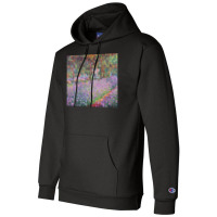 The Artists Garden At Giverny 1900 Claude Monet Poster Aesthetic Champion Hoodie | Artistshot