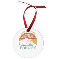 Father And Son  Best Friens For Life Matching Ornament | Artistshot