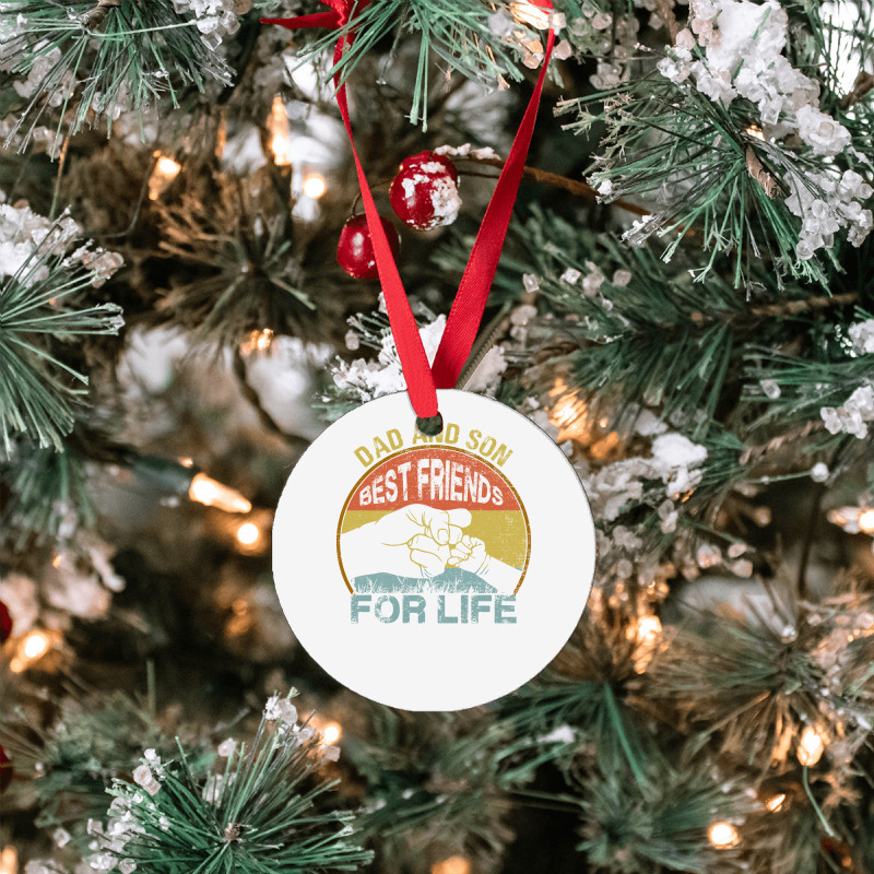 Father And Son  Best Friens For Life Matching Ornament | Artistshot