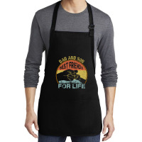 Father And Son  Best Friens For Life Matching Medium-length Apron | Artistshot