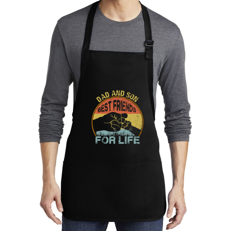 Father And Son  Best Friens For Life Matching Medium-length Apron | Artistshot