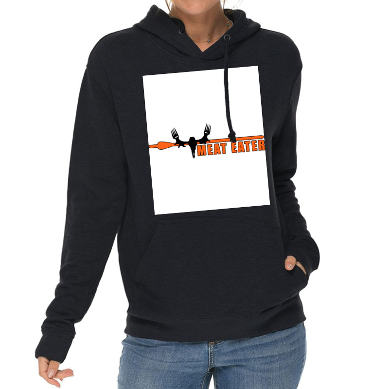 Meat Eater Classic Poster Vintage Lightweight Hoodie | Artistshot