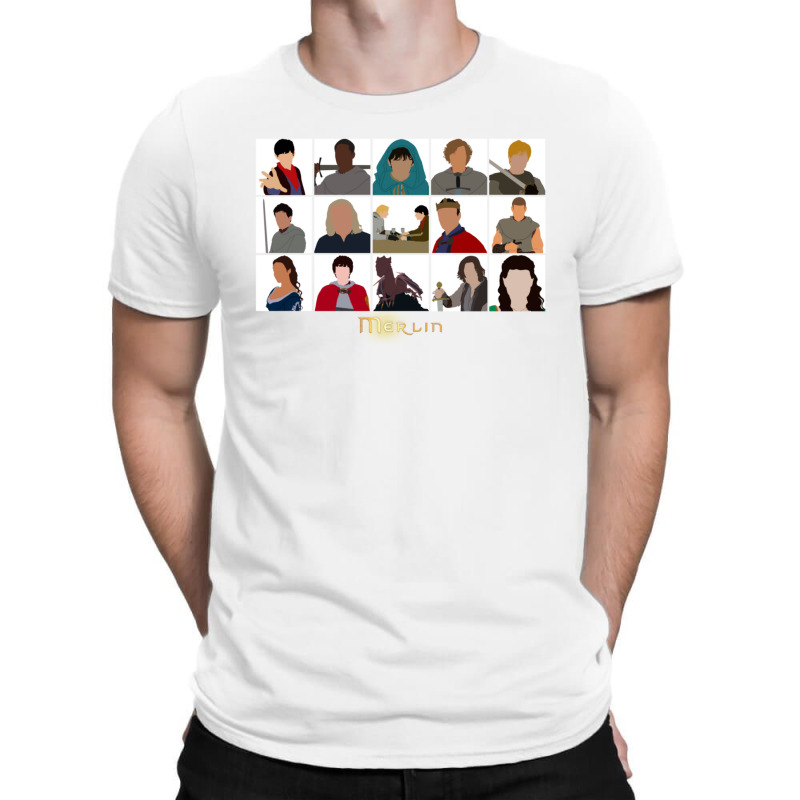 Characters Of Merlin 1 T-shirt | Artistshot