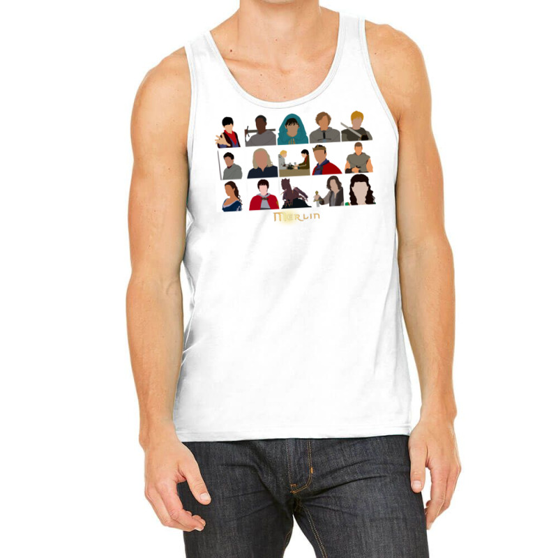 Characters Of Merlin 1 Tank Top | Artistshot