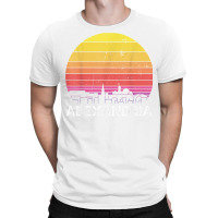 Retro Virginia Alexandria Skyline Vintage Urban Buildings T Shirt T-shirt | Artistshot