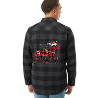 Trending Horse Christmas Red Plaid Buffalo Pajama Horse Riding Flannel Shirt | Artistshot