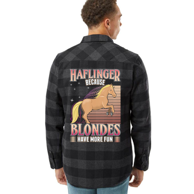 Limited Edition Haflinger Horse For A Horse Girl Flannel Shirt | Artistshot