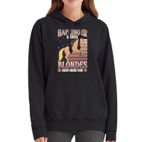 Limited Edition Haflinger Horse For A Horse Girl Vintage Hoodie | Artistshot