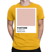 Pantone Peachy Keen Poster Love T-shirt | Artistshot