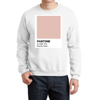 Pantone Peachy Keen Poster Love Crewneck Sweatshirt | Artistshot