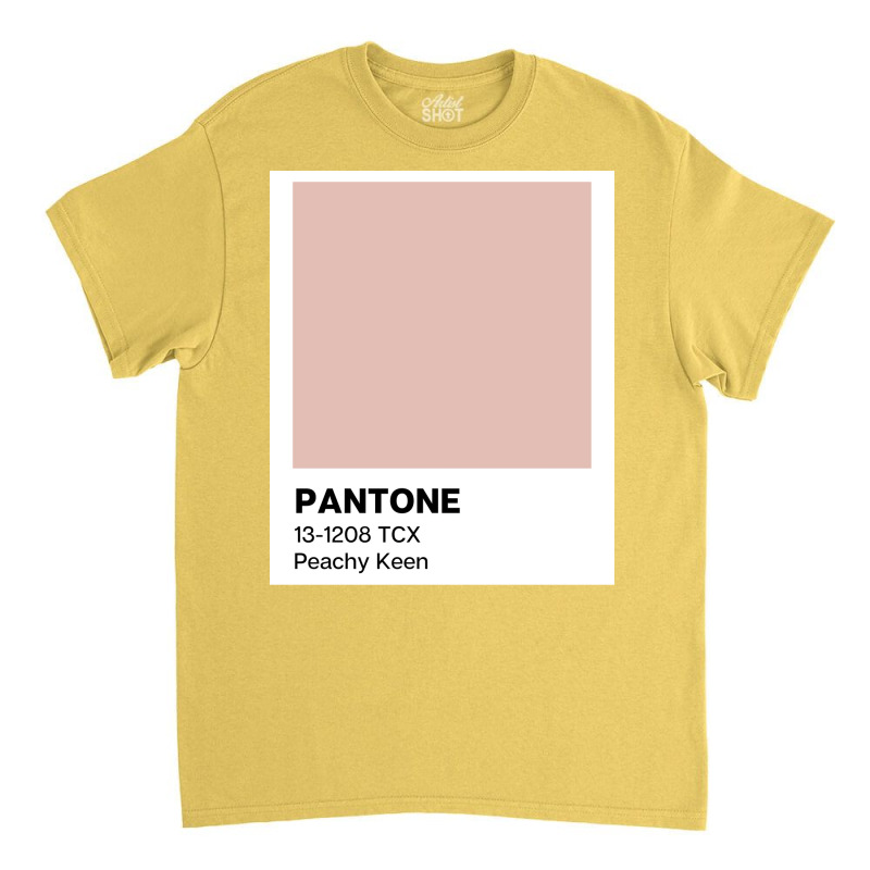 Pantone Peachy Keen Poster Love Classic T-shirt | Artistshot