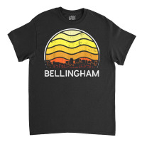 Retro Washington Bellingham Visitors Skyline Vintage Urban T Shirt Classic T-shirt | Artistshot