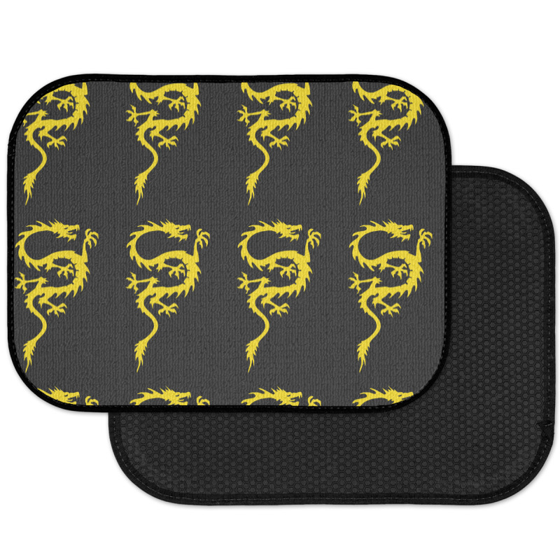 Chinese Dragon Cool Oriental Asian Kung Fu Rear Car Mat | Artistshot