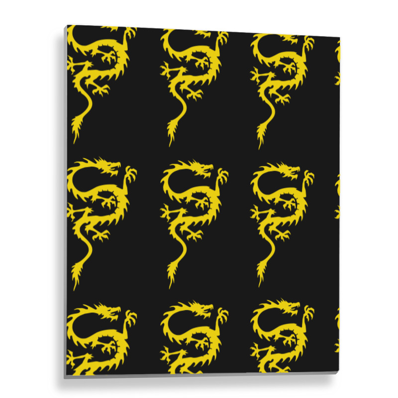 Chinese Dragon Cool Oriental Asian Kung Fu Metal Print Vertical | Artistshot