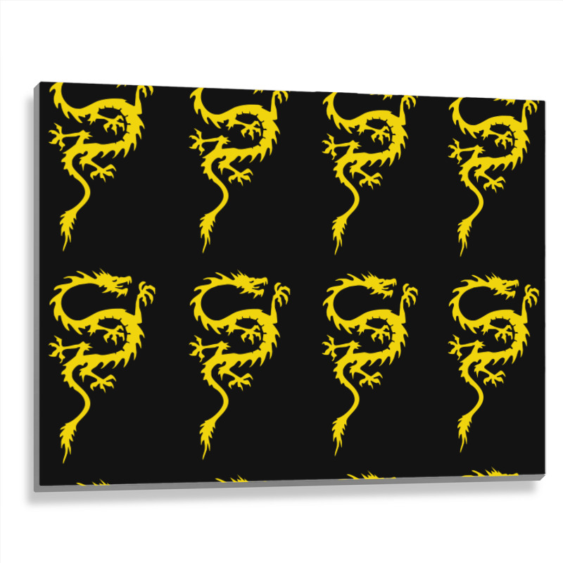 Chinese Dragon Cool Oriental Asian Kung Fu Metal Print Horizontal | Artistshot