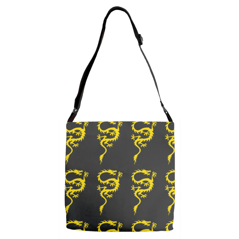 Chinese Dragon Cool Oriental Asian Kung Fu Adjustable Strap Totes | Artistshot