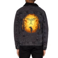 Hot Trend Symbol Of Rebellion Unisex Sherpa-lined Denim Jacket | Artistshot