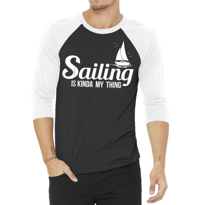 Sailing Ship Captain Sailing Boat Gift Compass Sailing Sailor T Shirt 3/4 Sleeve Shirt | Artistshot