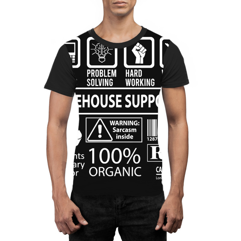 Hot Trend Warehouse Support T Shirt - Multitasking Certified Job Gift Graphic T-shirt | Artistshot