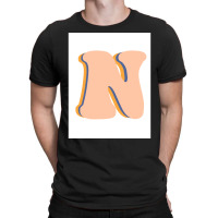 The Letter N Poster Girl T-shirt | Artistshot