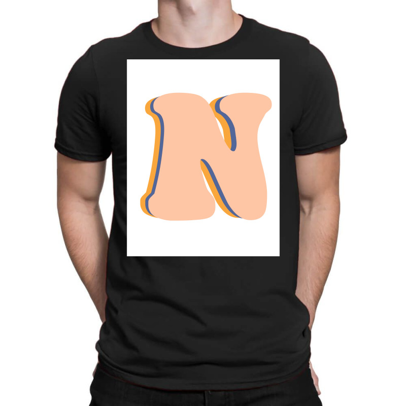 The Letter N Poster Girl T-shirt | Artistshot