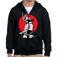 Samurai Warrior T Shirt Youth Zipper Hoodie | Artistshot