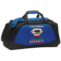 California Diamond Republic Active Duffel | Artistshot