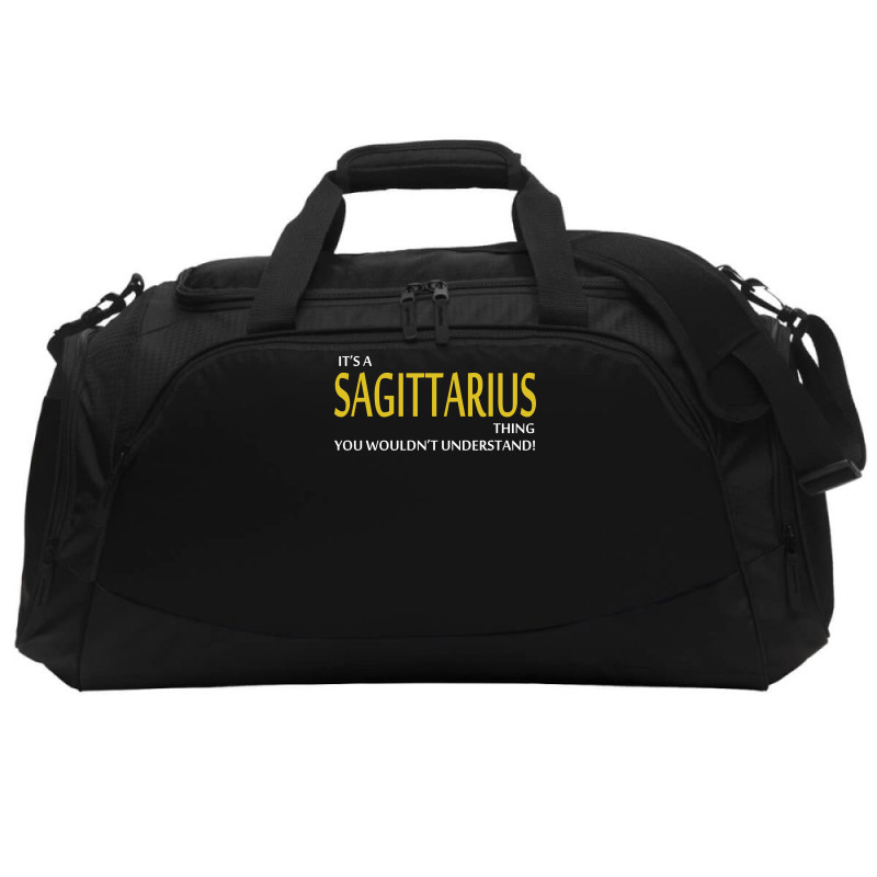 It's A Sagittarius Thing Active Duffel | Artistshot