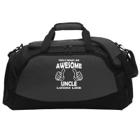 Awesome Uncle Looks Like Active Duffel | Artistshot